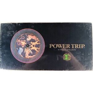 NEW Power Trip Board Game Earth Educators 1984